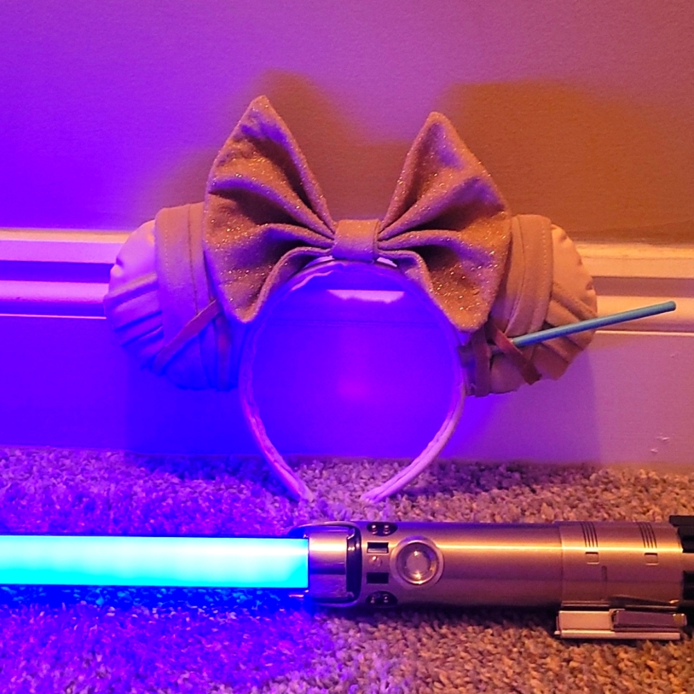 Custom made Rey Mickey ears